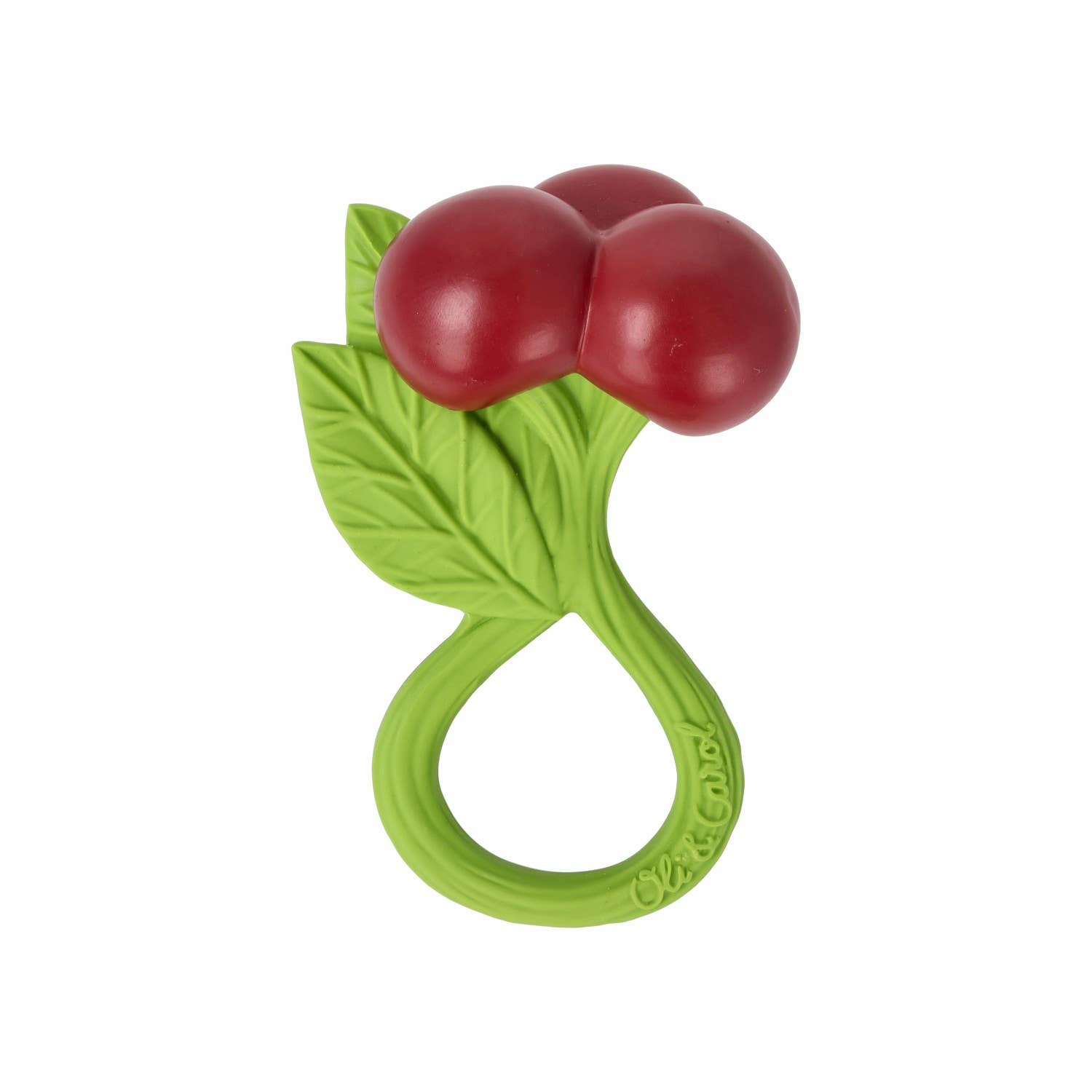 Cherry Teething Rattle - Magnolia BabyTeether