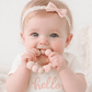Chewable Teething Ring - Pink - Magnolia BabyTeether