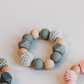 Chewable Teething Ring - Sage Green - Magnolia BabyTeether