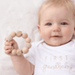 Chewable Teething Ring - Tan - Magnolia BabyTeether