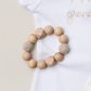 Chewable Teething Ring - Tan - Magnolia BabyTeether