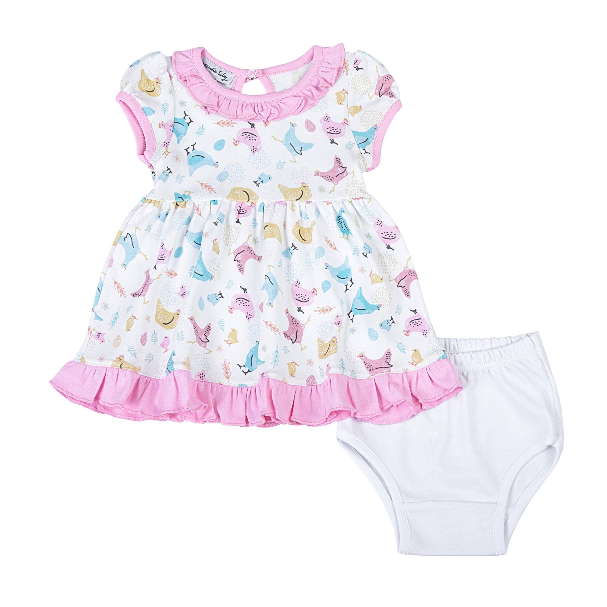 Chickadees Dress - Magnolia BabyDress