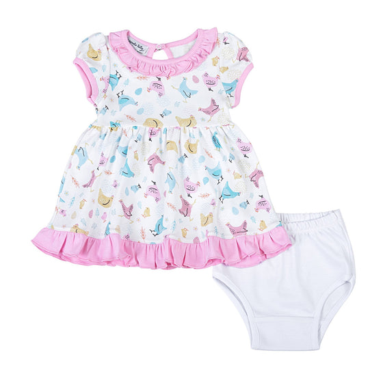 Chickadees Dress - Magnolia BabyDress