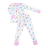 Chickadees Long Pajamas - Magnolia BabyLong Pajamas