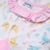 Chickadees Ruffle Footie - Magnolia BabyFootie