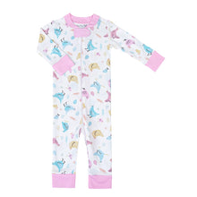  Chickadees Zip Pajamas - Magnolia BabyZipper Pajamas