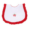 Chloe's Classics Embroidered Ruffle Bib - Magnolia BabyBib