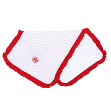  Chloe's Classics Embroidered Ruffle Burp Cloth - Magnolia BabyBurp Cloth