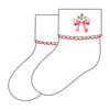 Chloe's Classics Embroidered Socks - Magnolia BabySocks