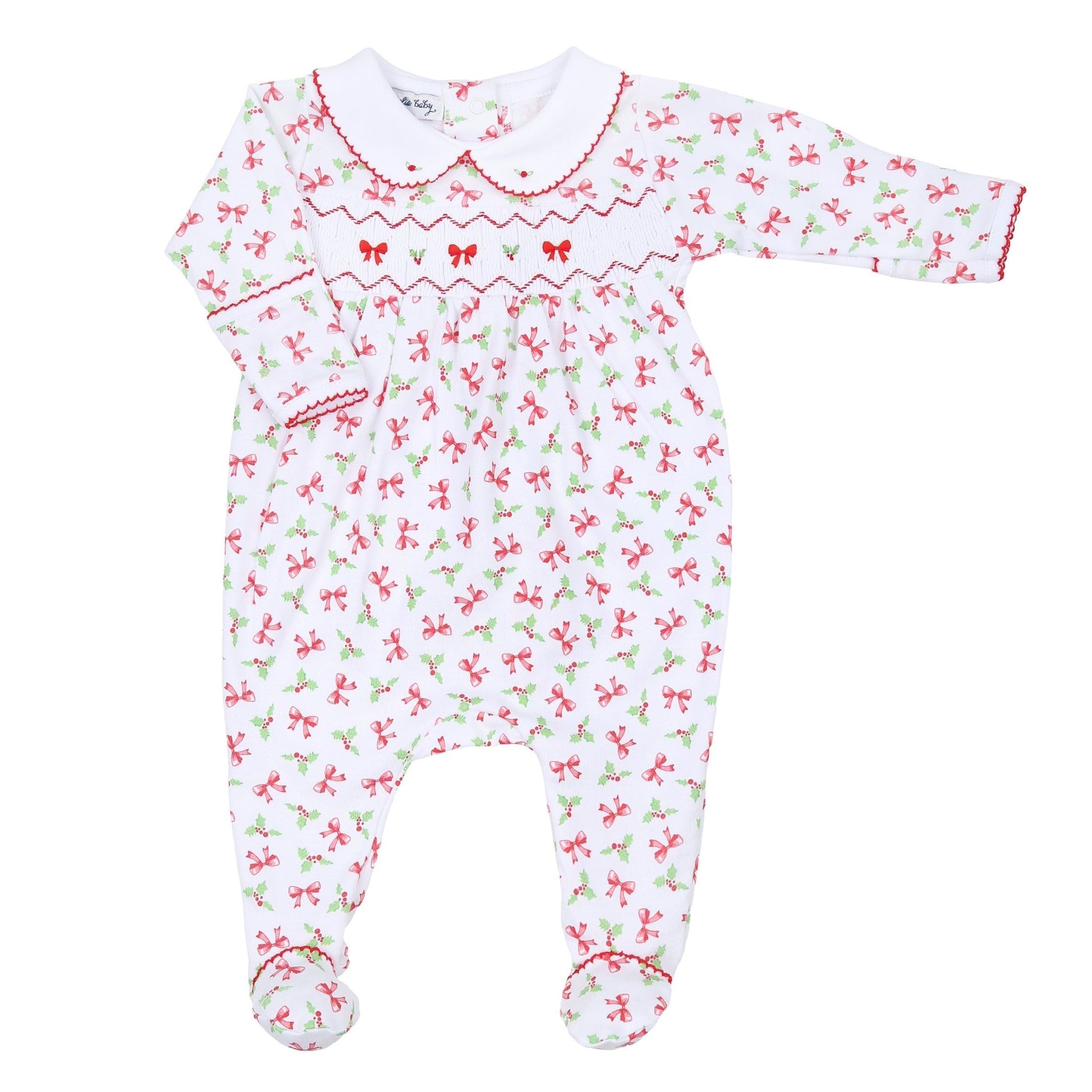 Chloe's Classics Smocked Footie - Magnolia BabyFootie