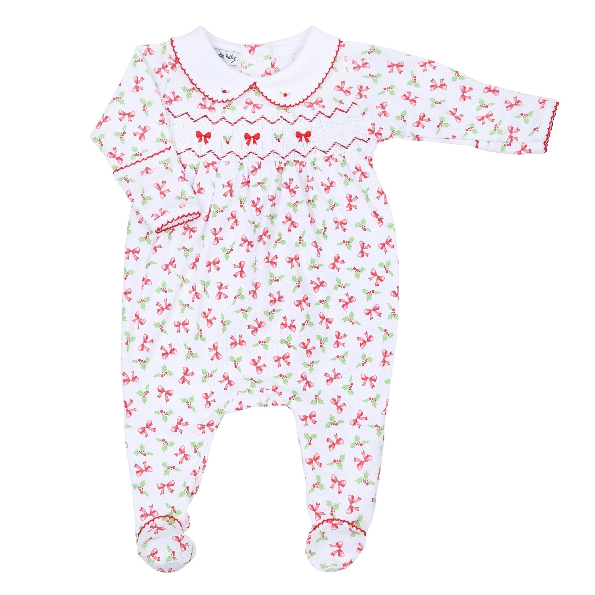 Chloe's Classics Smocked Footie - Magnolia BabyFootie