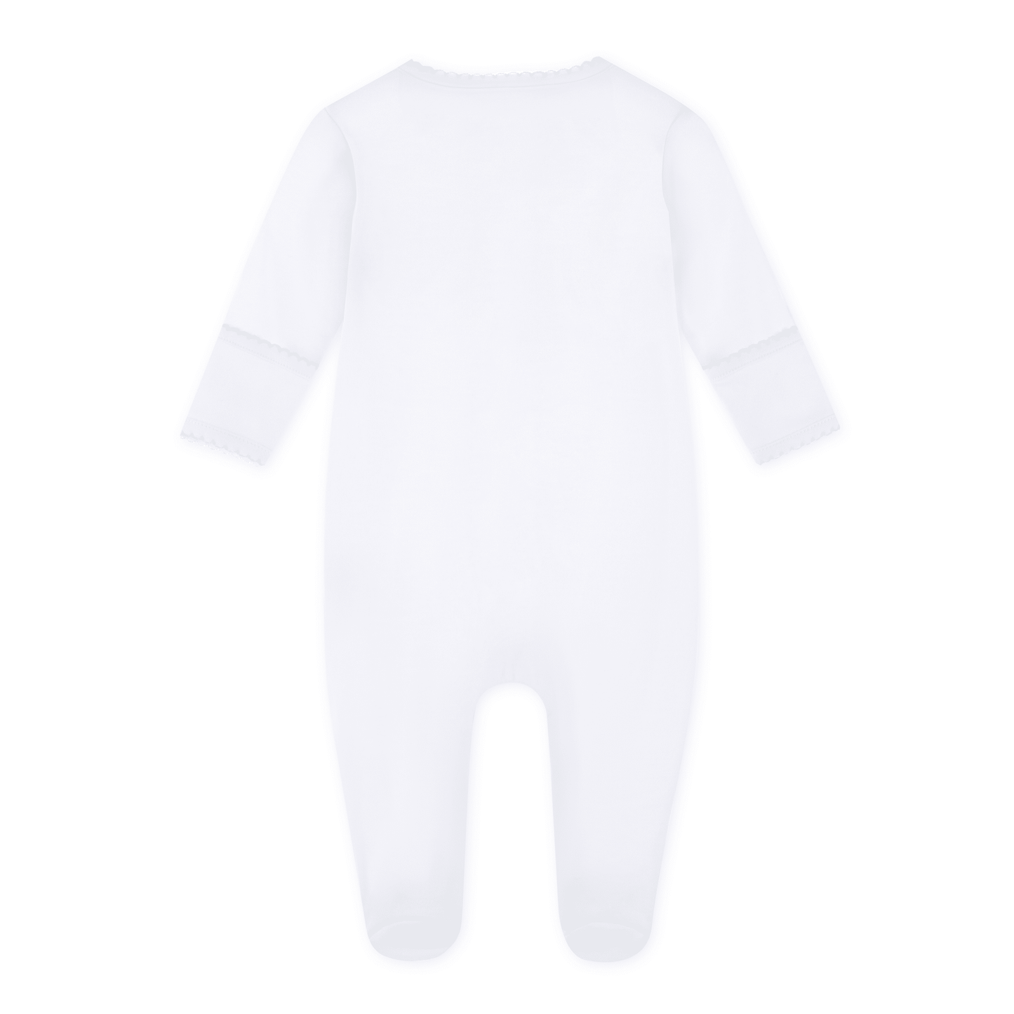 Choo Choo Train Hand - Embroidered Footie - Magnolia BabyFootie