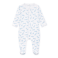 Choo Choo Train Print Footie - Magnolia BabyFootie