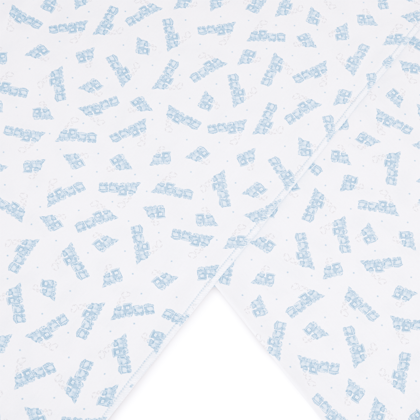Choo Choo Train Print Swaddle Blanket - Magnolia BabySwaddle Blanket