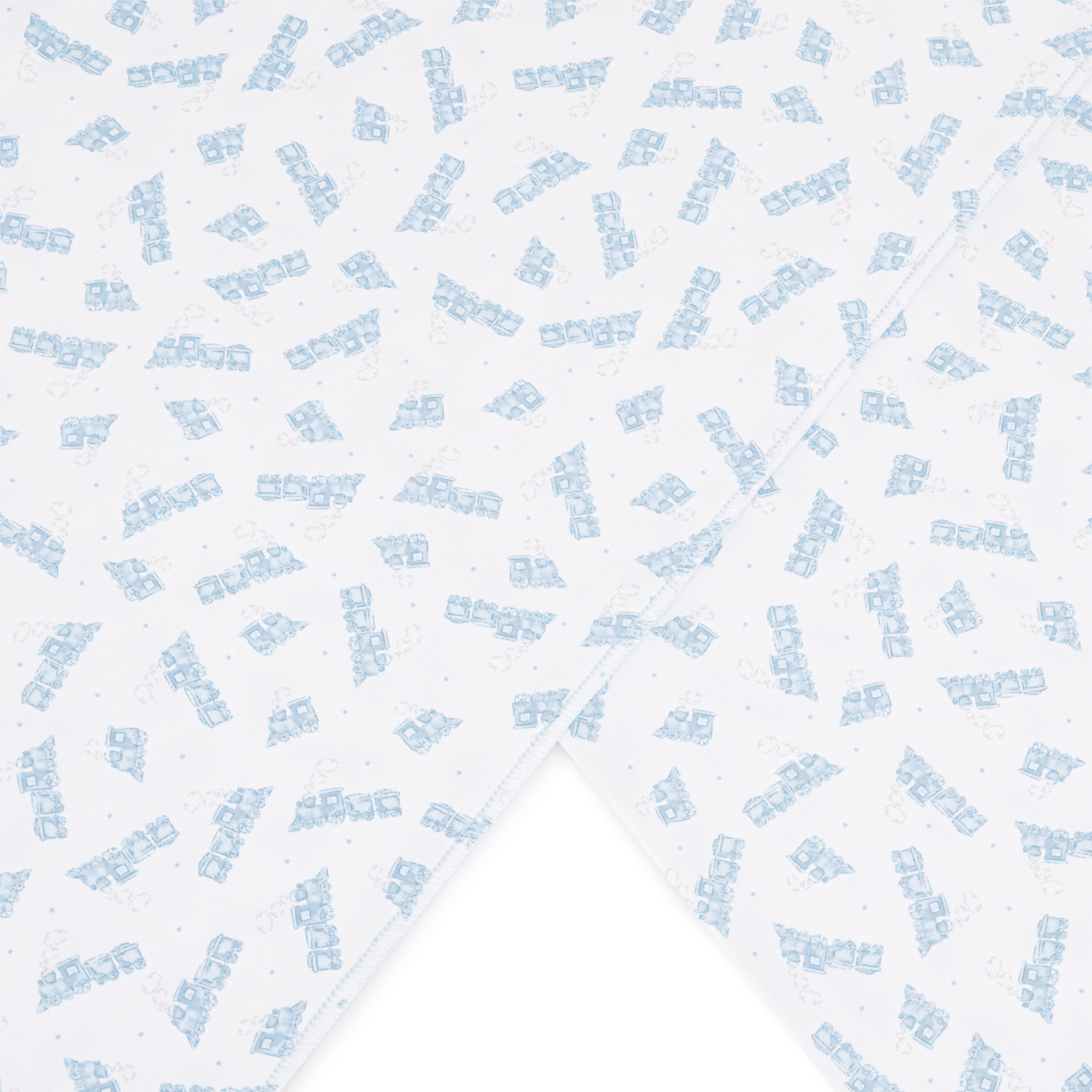 Choo Choo Train Print Swaddle Blanket - Magnolia BabySwaddle Blanket