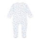 Choo Choo Train Print Zip Footie - Magnolia BabyFootie