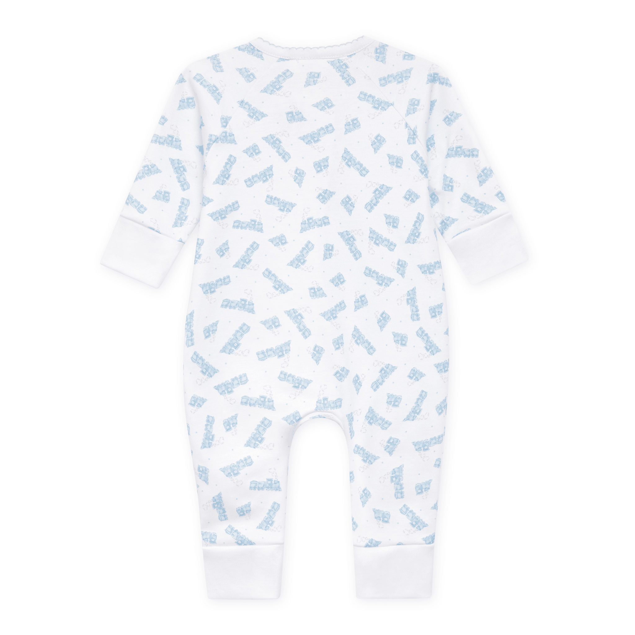 Choo Choo Train Print Zip Playsuit - Magnolia BabyPlaysuit
