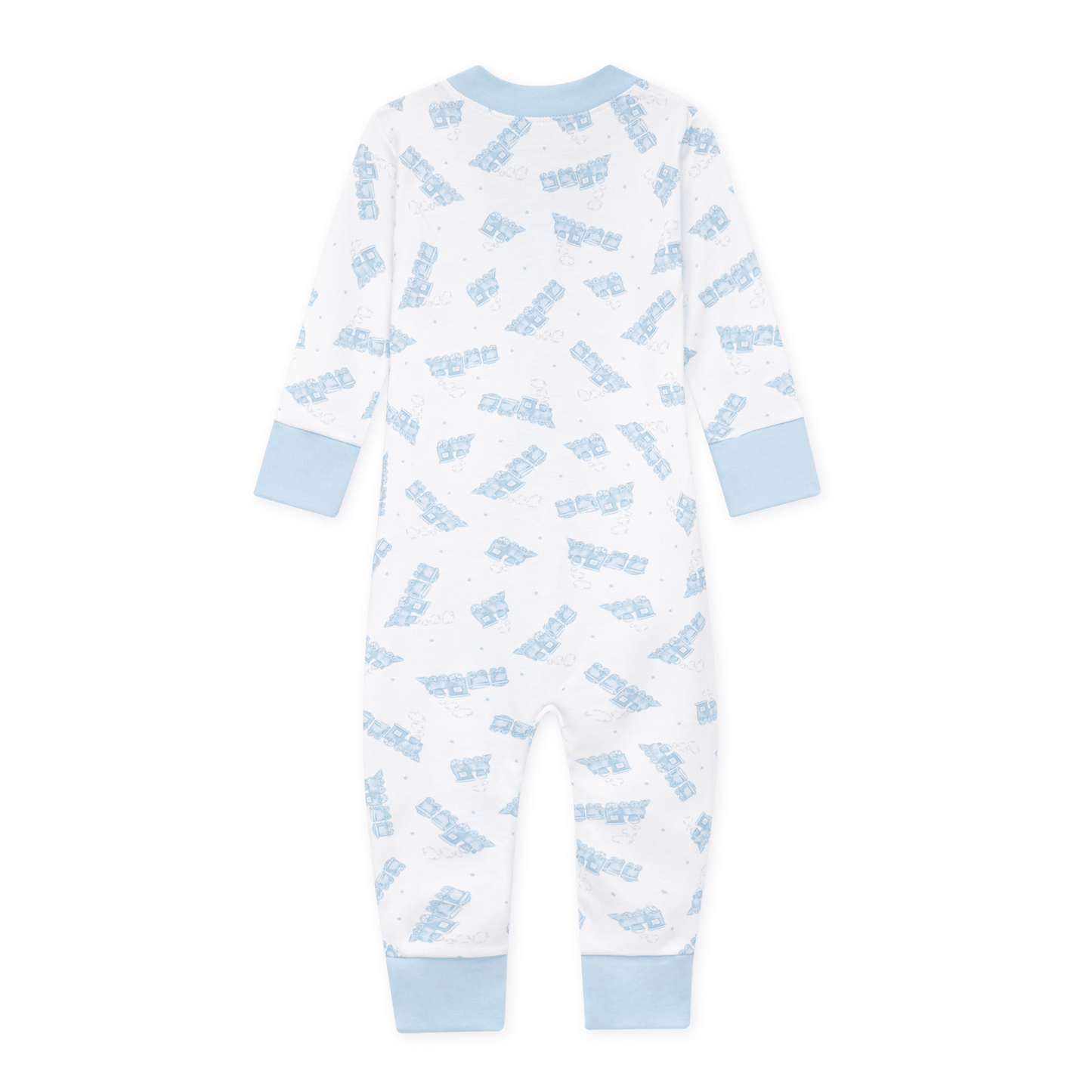 Choo Choo Train Zip Pajamas - Magnolia BabyZipper Pajamas