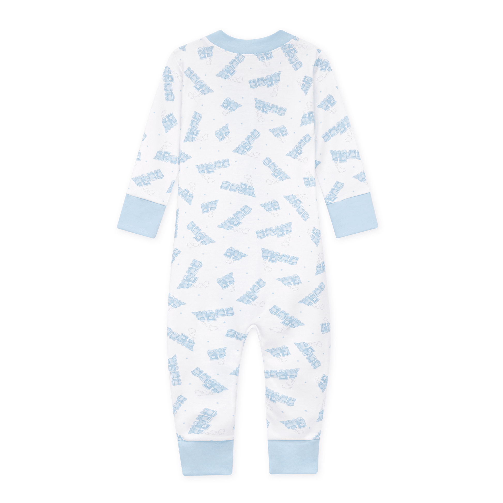 Choo Choo Train Zip Pajamas - Magnolia BabyZipper Pajamas