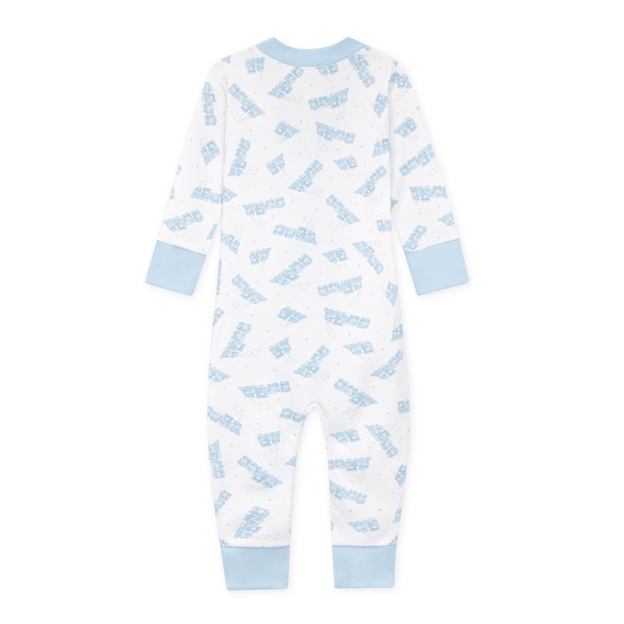 Choo Choo Train Zip Pajamas - Magnolia BabyZipper Pajamas