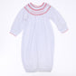 Chris Classics Boy Bishop Gown - White Red - Magnolia BabyGown