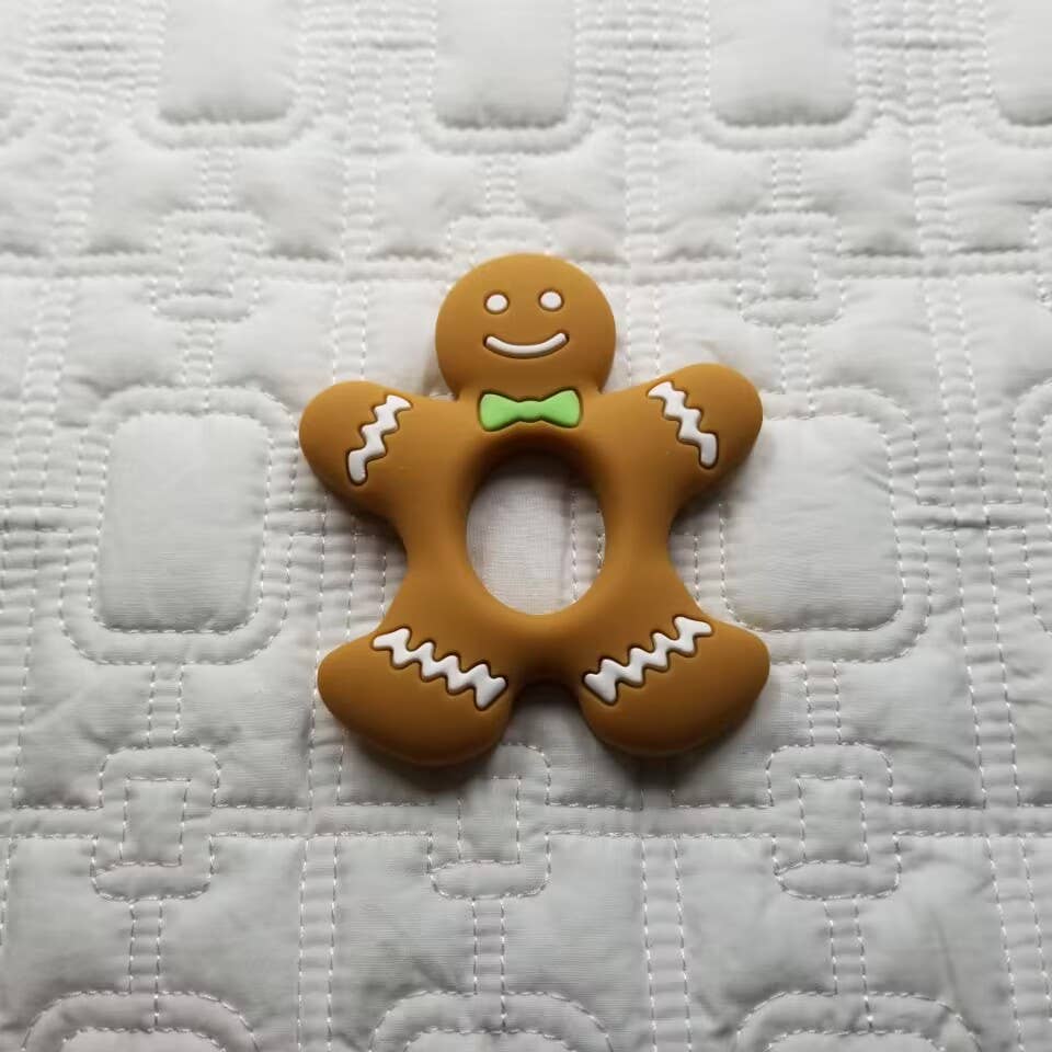 D & C TOYS_Christmas Gingerbread Man Teether Toy_2