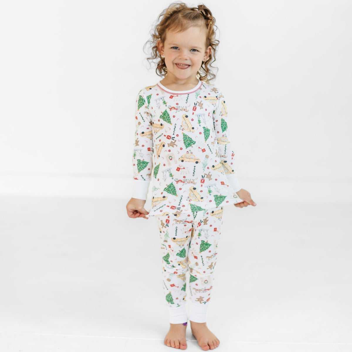 Magnolia Baby_Christmas in the City Long Pajamas_1