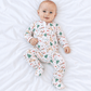 Magnolia Baby_Christmas in the City Print Zip Footie_1