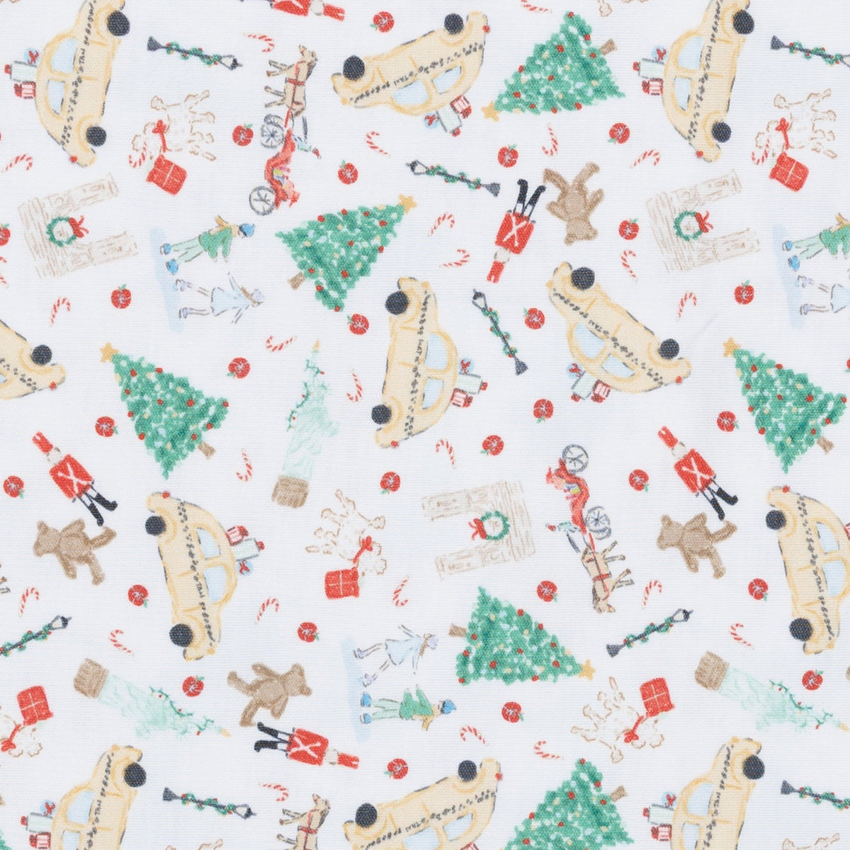 Magnolia Baby_Christmas in the City Print Zip Footie_4
