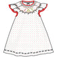 Christmas Joy Classics Bishop Flutters Dress - Red Girl - Magnolia BabyDress