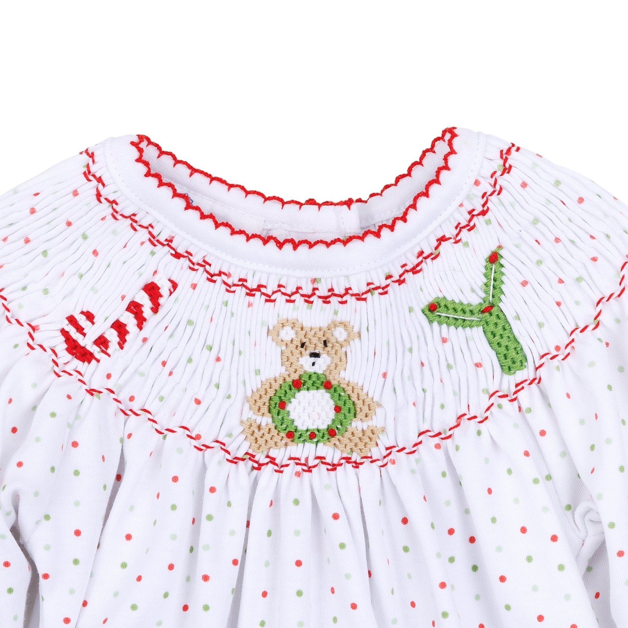 Christmas Joy Classics Bishop Gown - Red Boy - Magnolia BabyGown