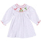 Christmas Joy Classics Bishop Long Sleeve Dress - Red Girl - Magnolia BabyDress