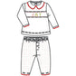 Christmas Joy Classics Smocked 2pc Pant Set - Red Boy - Magnolia Baby2pc Pant Set
