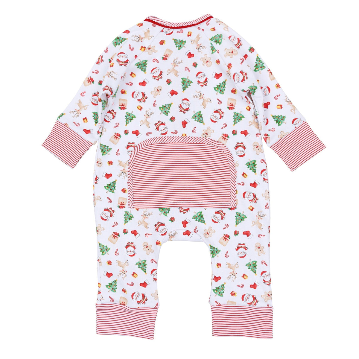 Magnolia Baby_Christmas Magic Print Playsuit_3