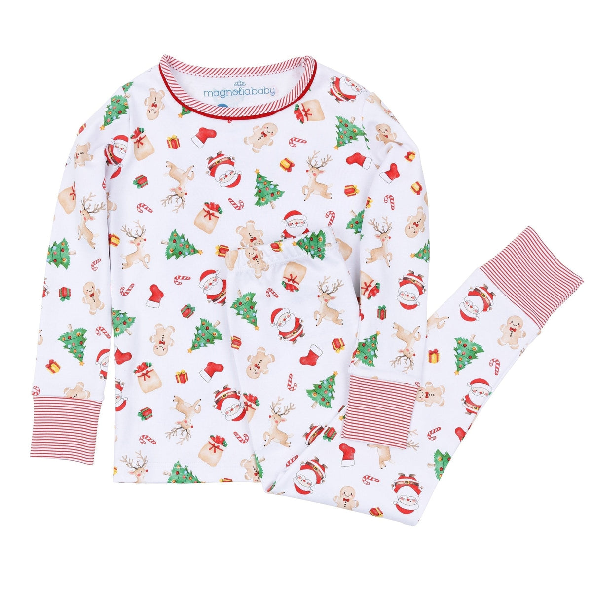 Magnolia Baby_Christmas Pajamas Gift Set - Christmas Magic_2