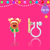 Christmas Reindeer Magic Cutie Clip - on Earrings - Magnolia BabyEarrings