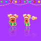 Christmas Reindeer Magic Cutie Stud Earrings - Magnolia BabyEarrings
