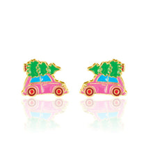  Christmas Tree Shopping Cutie Stud Earrings - Magnolia BabyEarrings