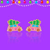 Christmas Tree Shopping Cutie Stud Earrings - Magnolia BabyEarrings