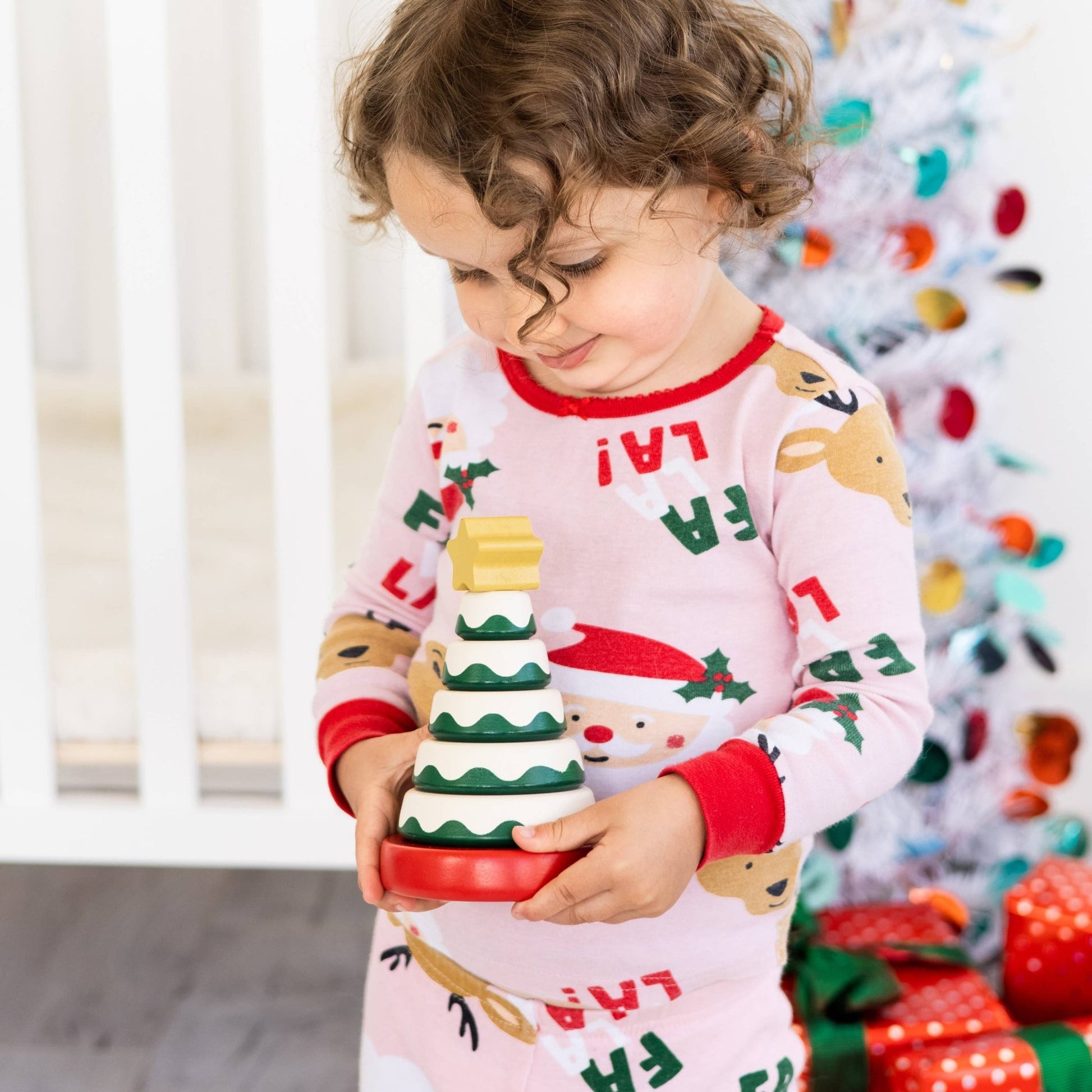 Pearhead_Christmas Tree Stacking Toy_6