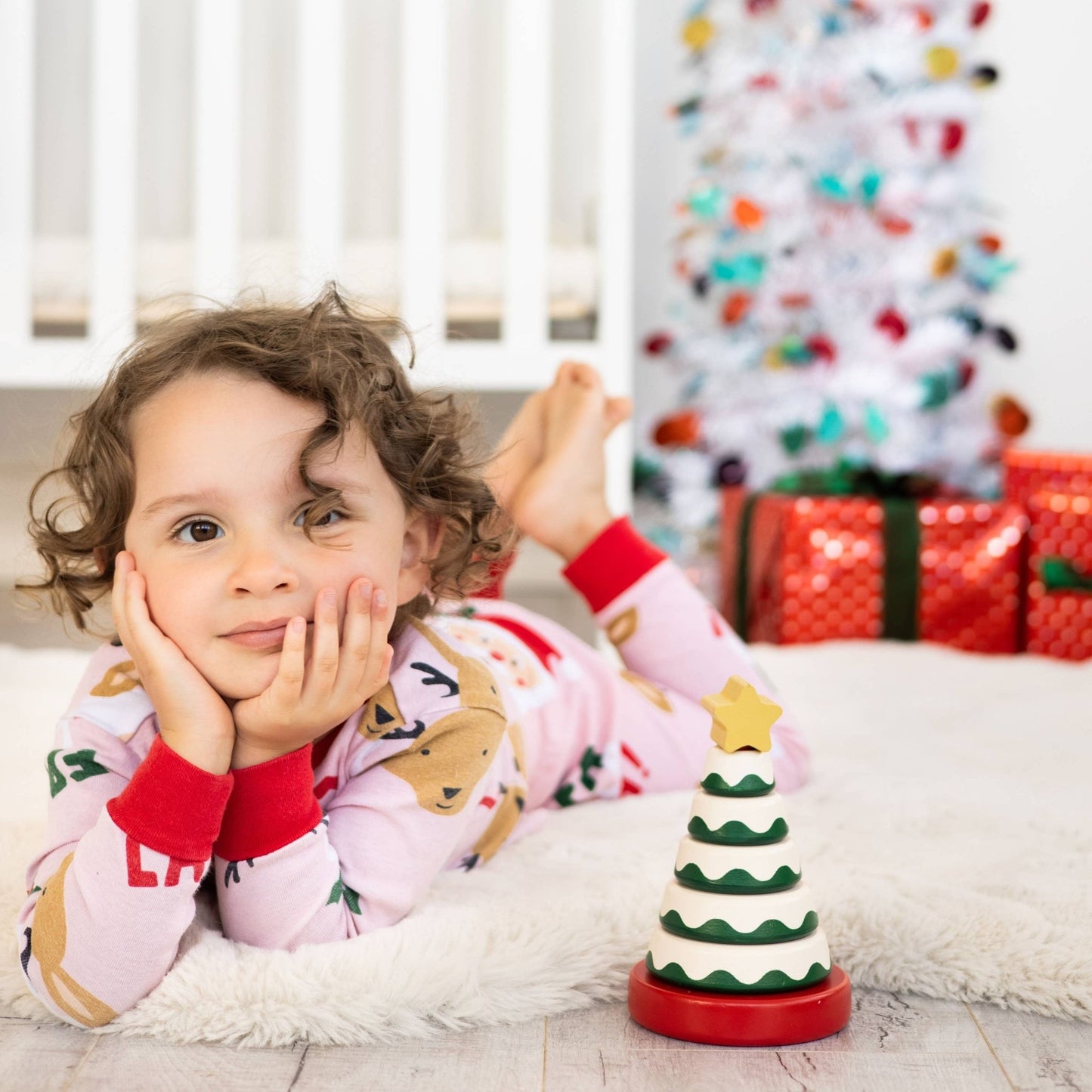 Pearhead_Christmas Tree Stacking Toy_4