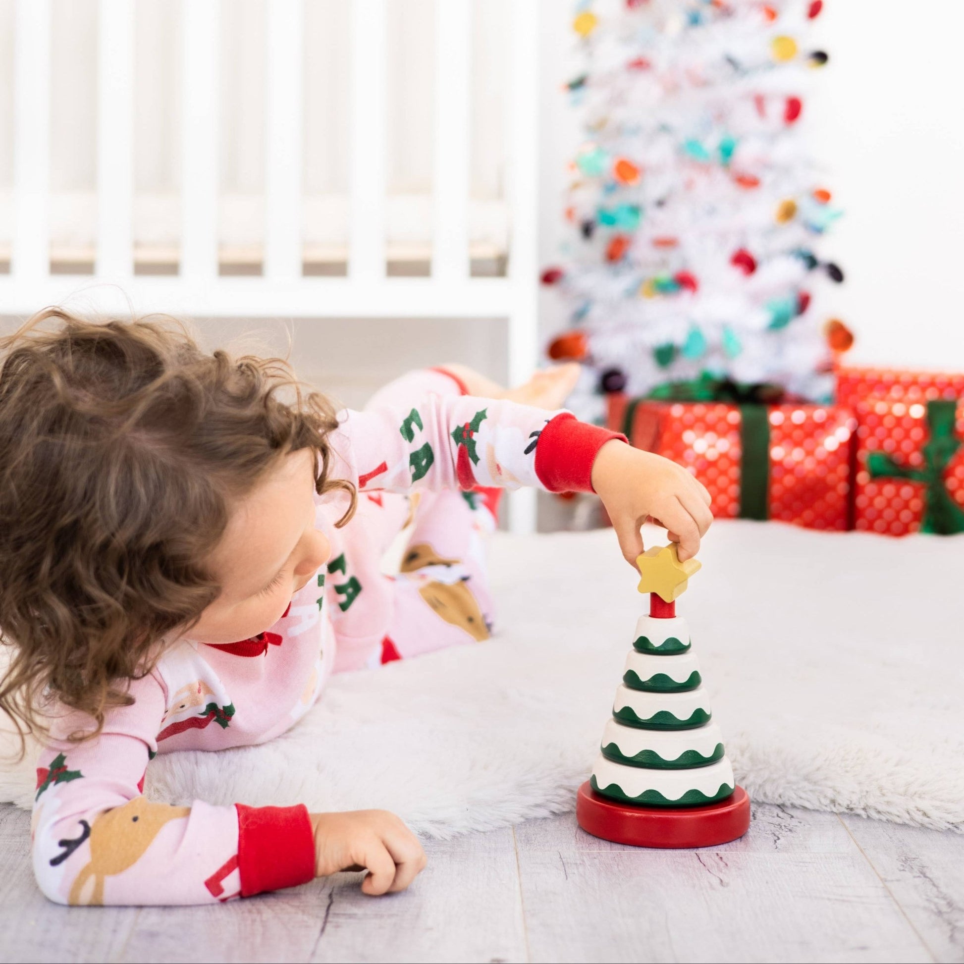 Pearhead_Christmas Tree Stacking Toy_8