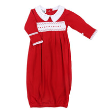  Clara and Caden Smocked Boy Gown - Magnolia BabyGown