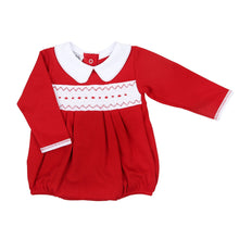  Clara and Caden Smocked Boy Long Sleeve Bubble - Magnolia BabyBubble