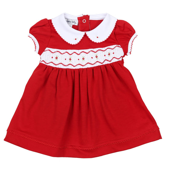 Clara and Caden Smocked Short Sleeve Dress - Magnolia BabyDress