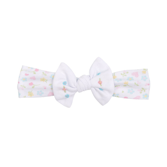 Clara's Classics Embroidered Headband - Magnolia BabyHeadband