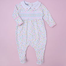  Clara's Classics Smocked Footie - Magnolia BabyFootie