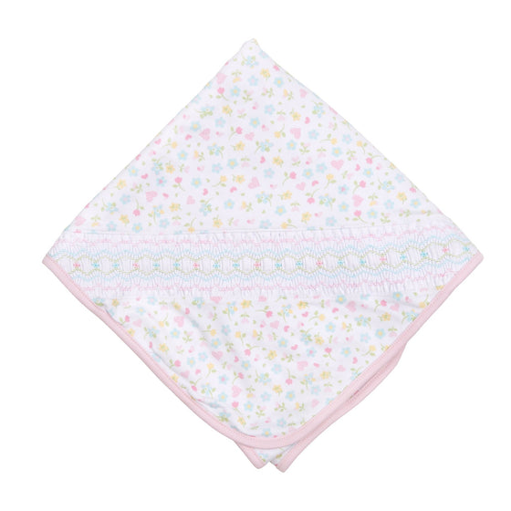 Clara's Classics Smocked Receiving Blanket - Magnolia BabyReceiving Blanket