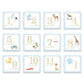 Classic Boy Milestone Cards - Magnolia BabyStationery