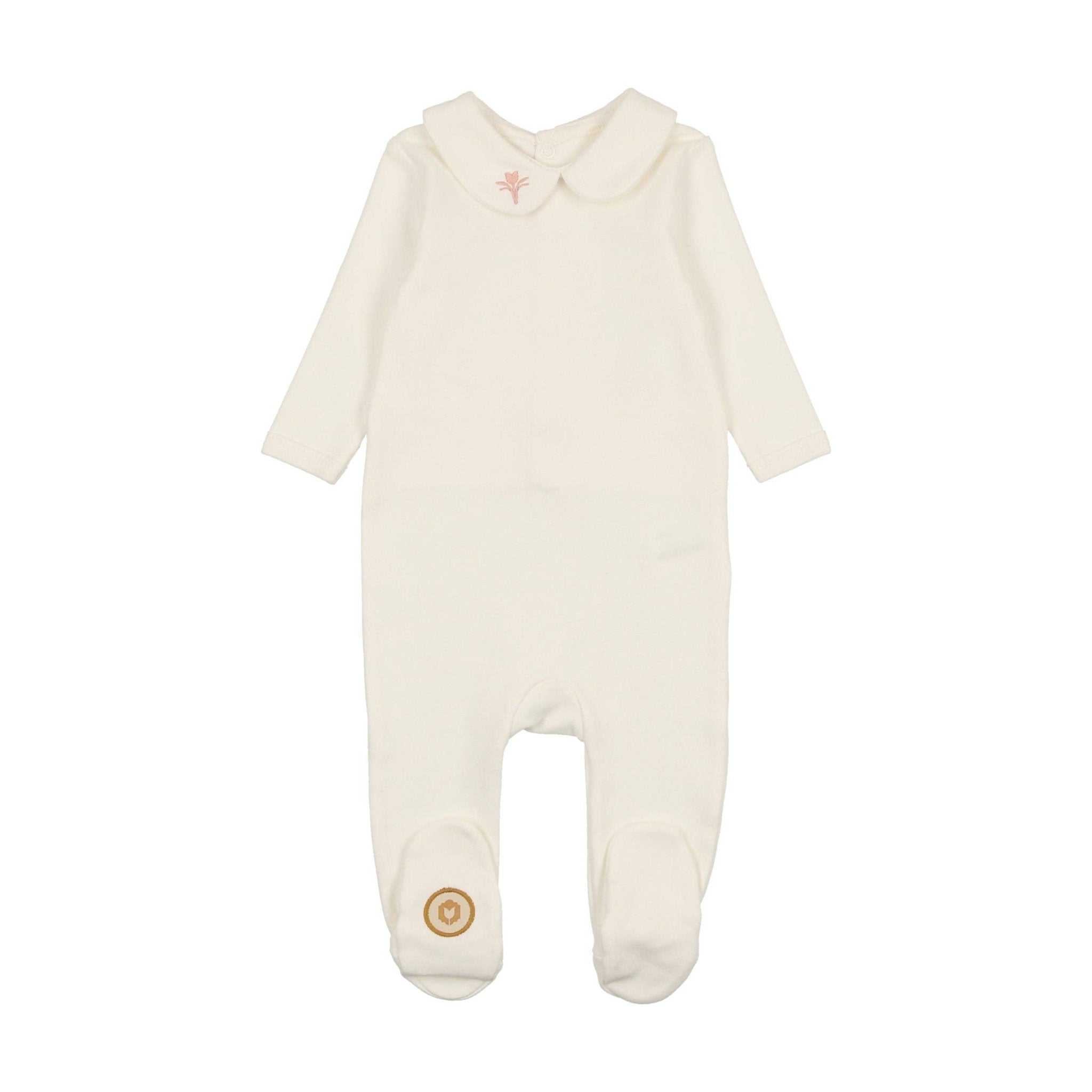 Classy Collar Footie - Magnolia BabyFootie